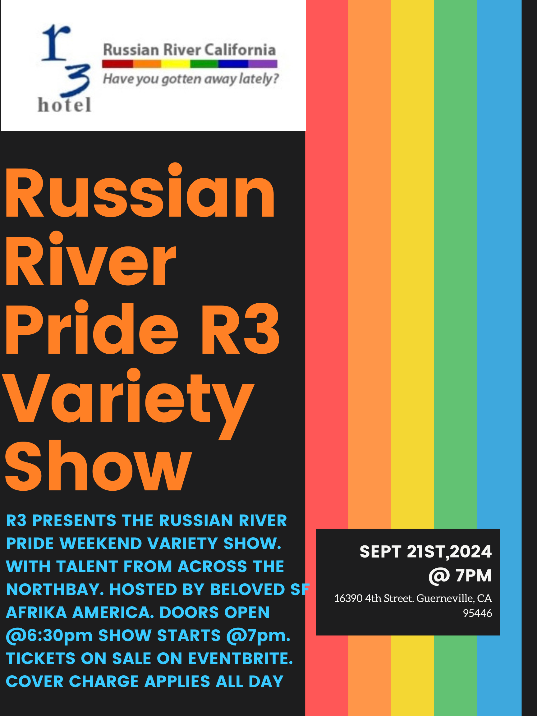 Russian River Pride R3 Hotel Variety Show